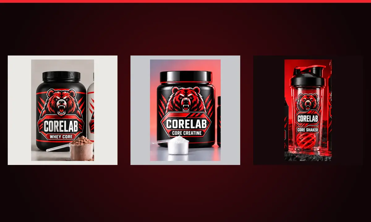 Protein, kreatin ve shaker ürünlerinden oluşan başlangıç paketi